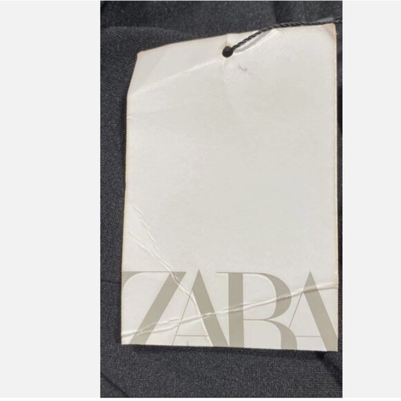 Zara Women Black Corset Peplum Tunic/Mini dress L NWT - Picture 6 of 10